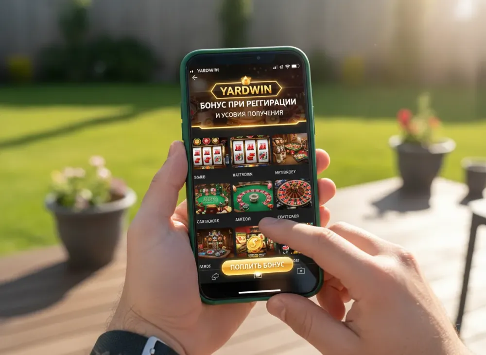 Yardwin бонус при регистрации для новых игроков
